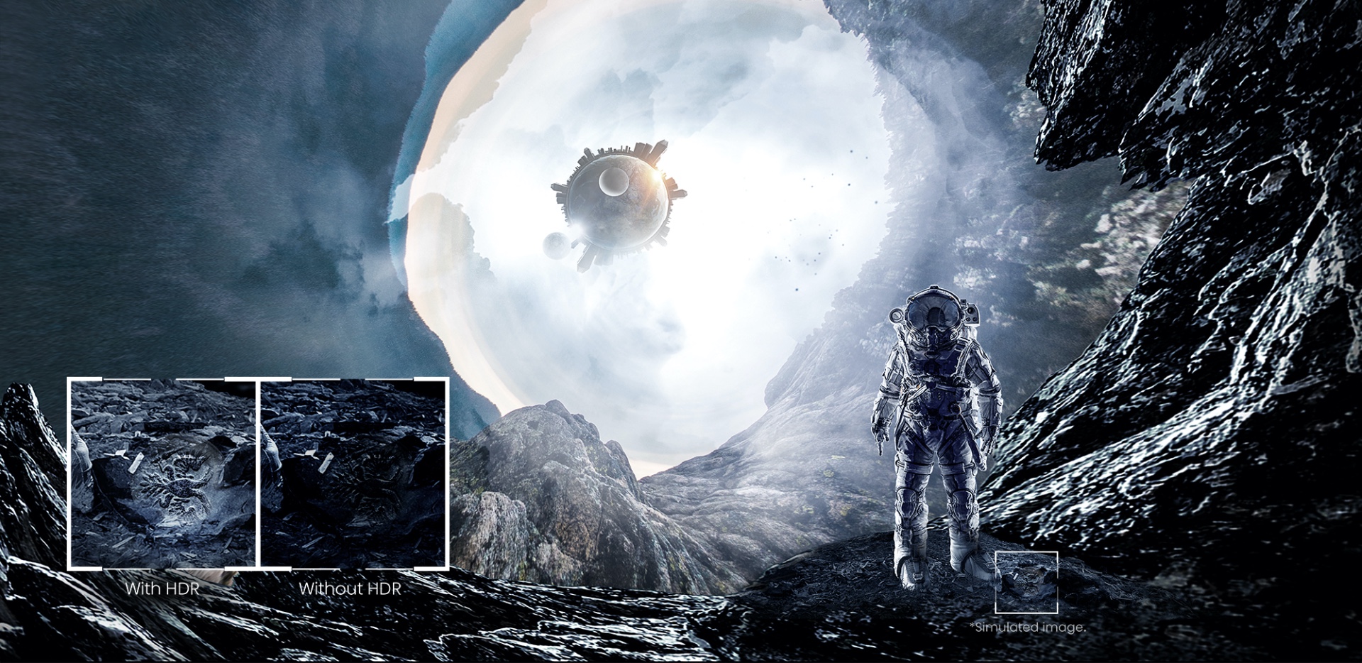 Hisense A9G - Can you see the fossil without HDR