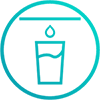 Hisense BCD-454W - Sleek Water Dispenser feature icon