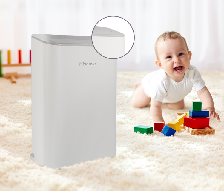 Hisense Delicary Series Air Conditioner - White and elegant appearance