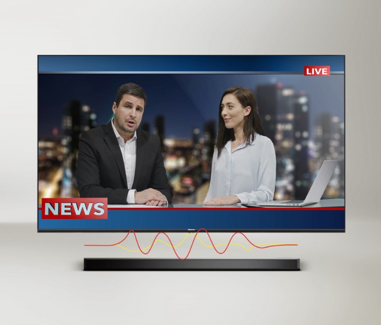Hisense HS219 Soundbar - Optimized Sound According to Contents