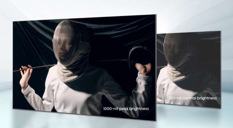 Hisense U7QF 700 nit Peak Brightness feature image - mobile