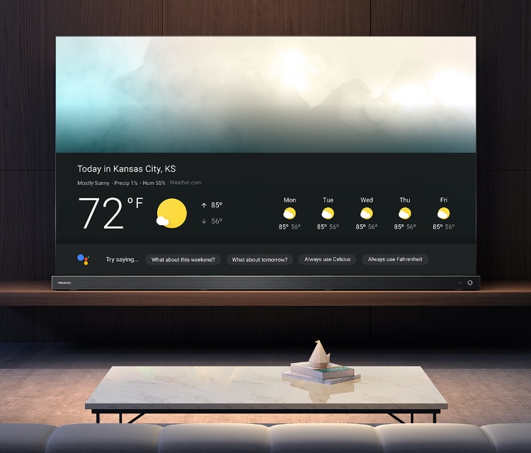 Hisense A9G - A little help on your big screen - mobile