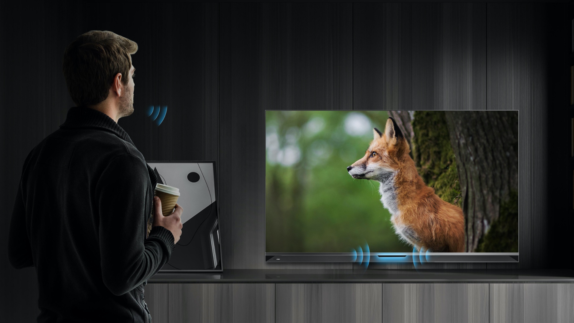 Hisense U9G - Hands-free voice control image