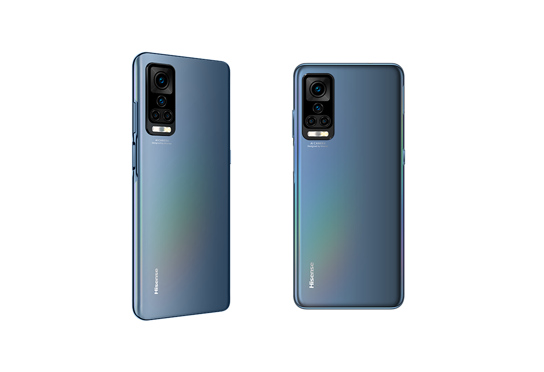 Hisense Infinity H60 SMART - 45° Back and Back View