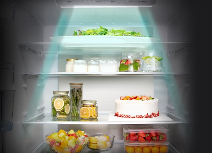 Hisense BCD440W Soft LED Lighting feature image