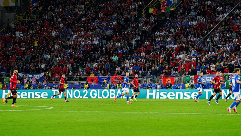 Hisense is the official partner of UEFA EURO 2024™