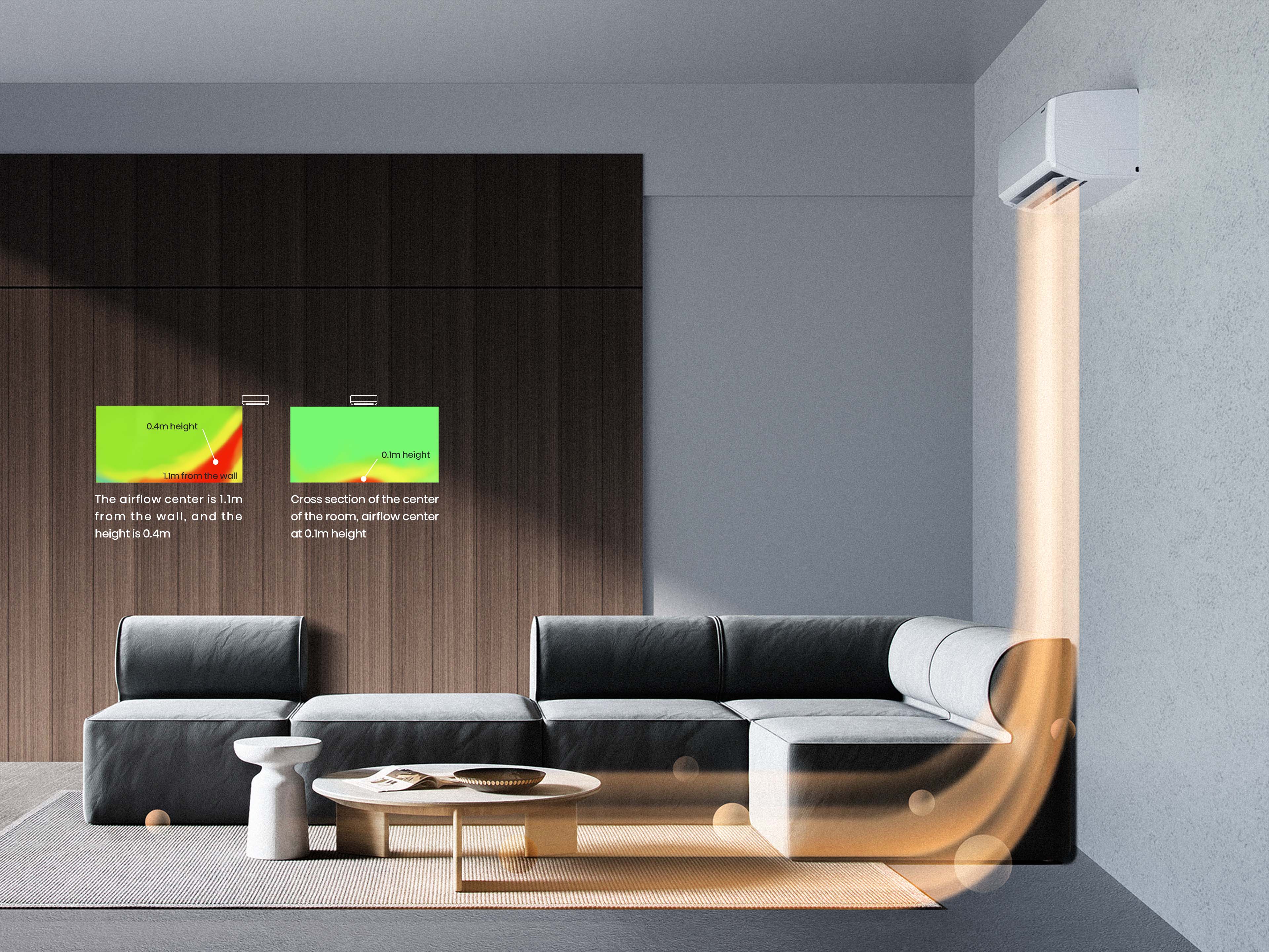 Hisense Easy Pure Split Air Conditioner - Floor Airflow