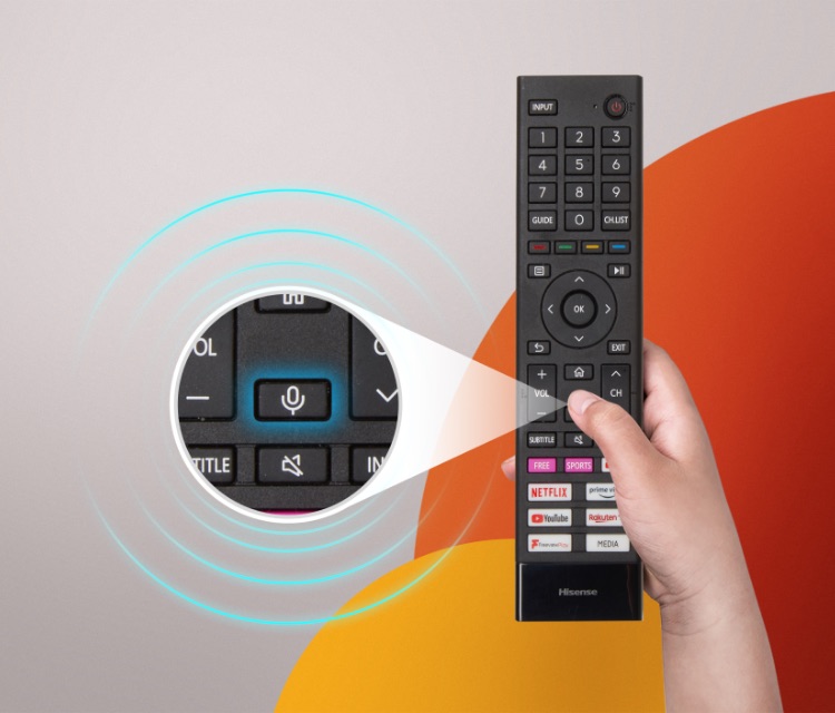 Hisense A7G Say what you want to the remote feature image - mobile