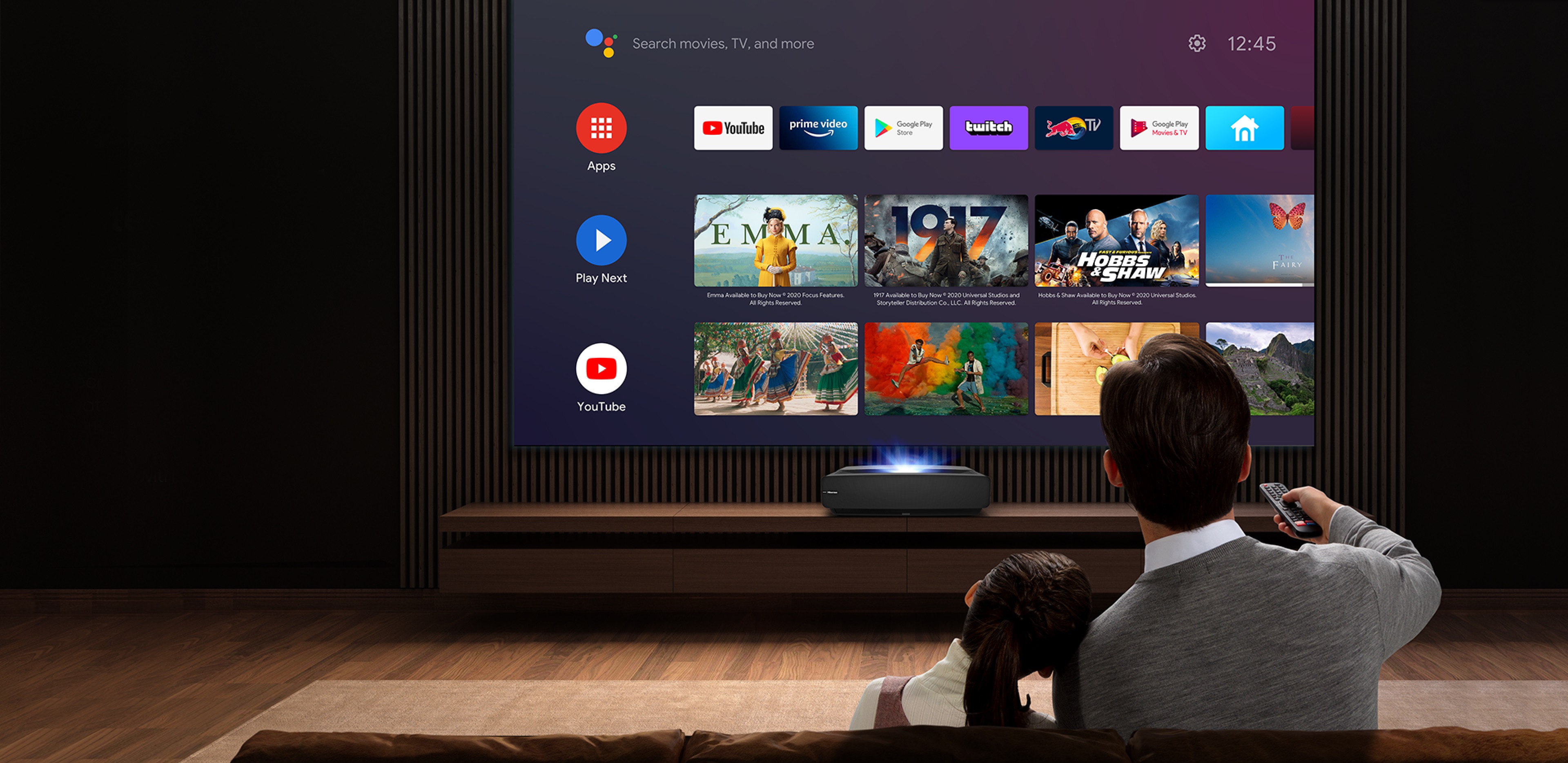 Hisense 120L5 - Enjoy Smarter Entertainment