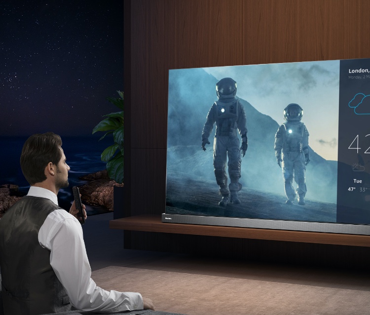 Hisense A9G - Talk to your TV via built-in Amazon Alexa - mobile