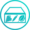 Hisense BCD-454W - Moisture-Fresh Crisper feature icon