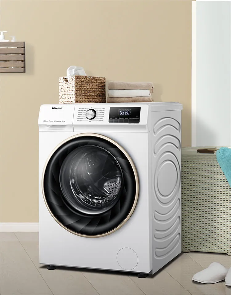 Hisense Front Load Washer and Dryer WDQY1014EVJM