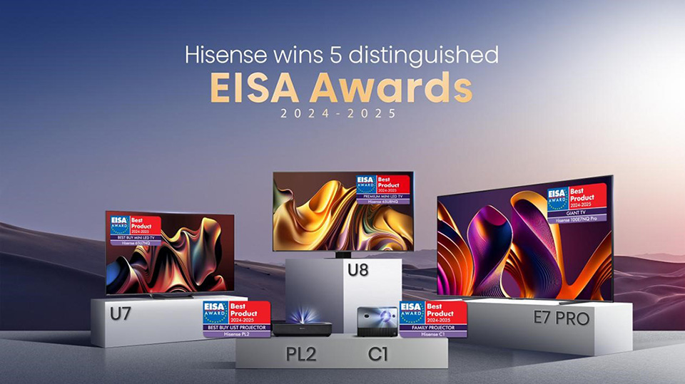 Hisense Wins Host of EISA Awards 2024-2025 for Innovation and Excellence - image