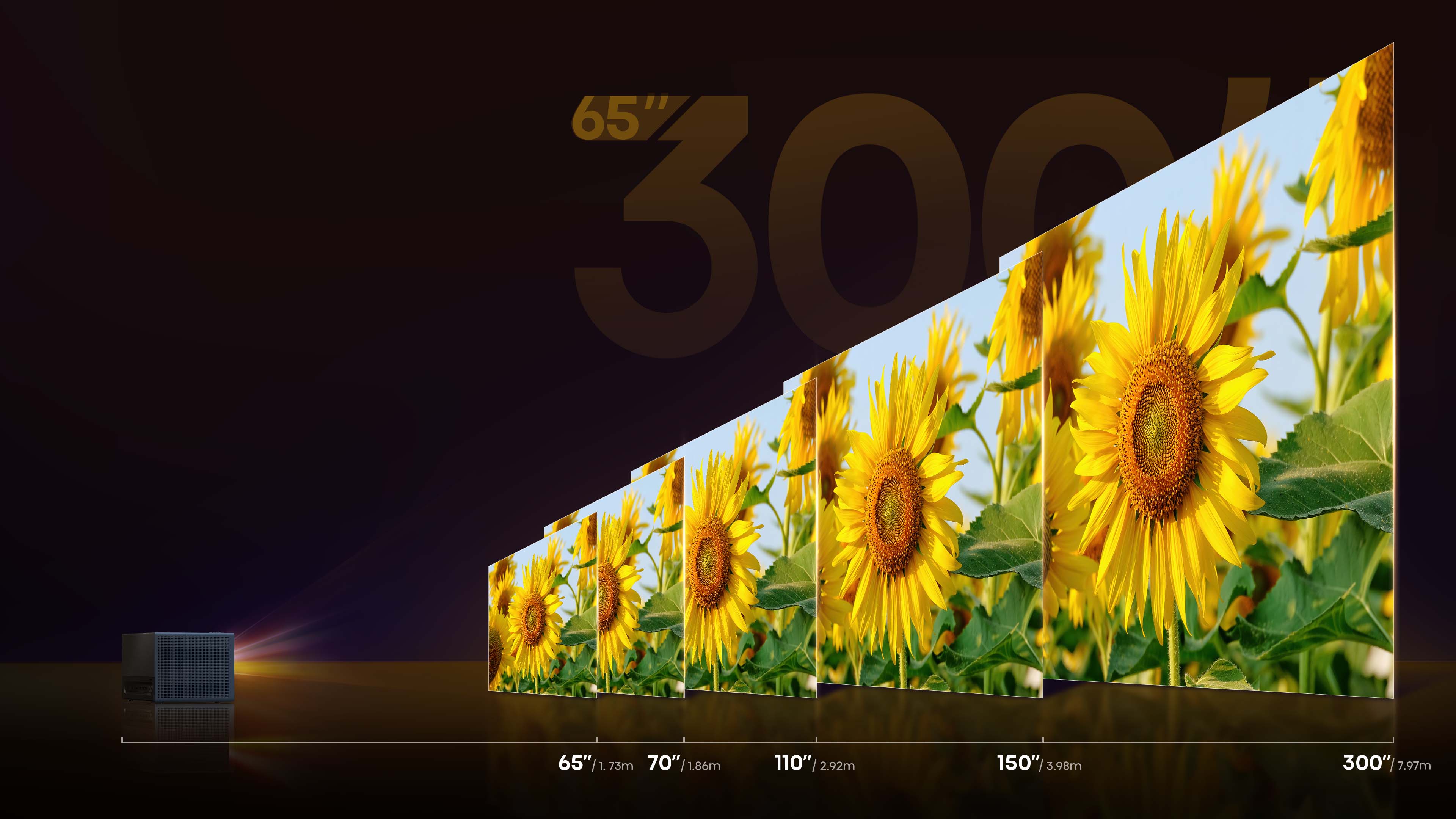 C1 TriChroma Smart Mini Projector - Banner 10