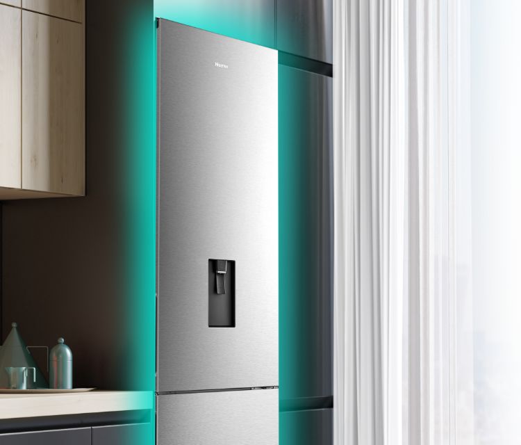 Hisense BCD-469W Refrigerator - Premium Flat Door Design