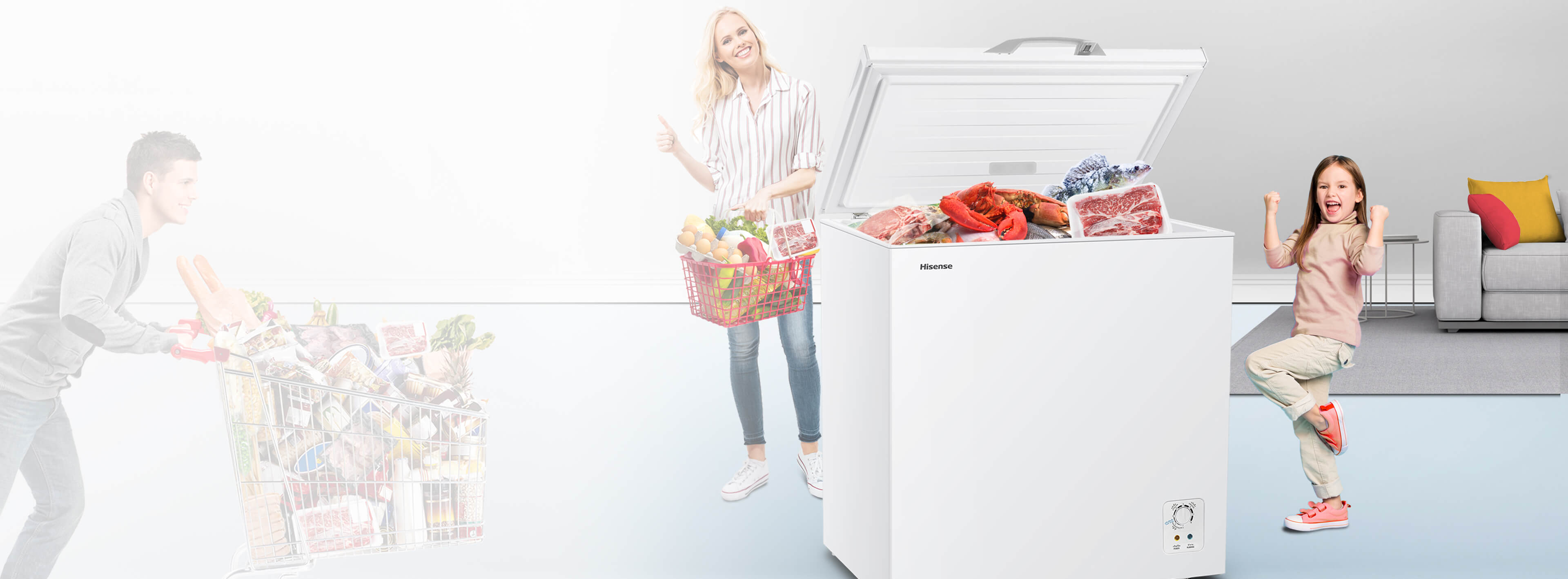 Hisense Chest Freezer Big Capacity