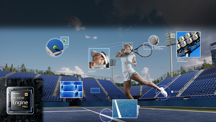 U7N  MINI-LED ULED TV - Banner 4 m