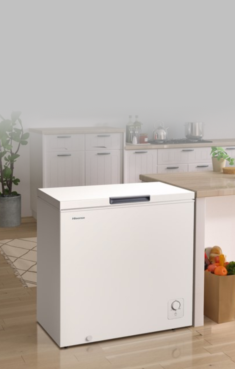 Hisense Chest Freezer Premium Boundless Door Design