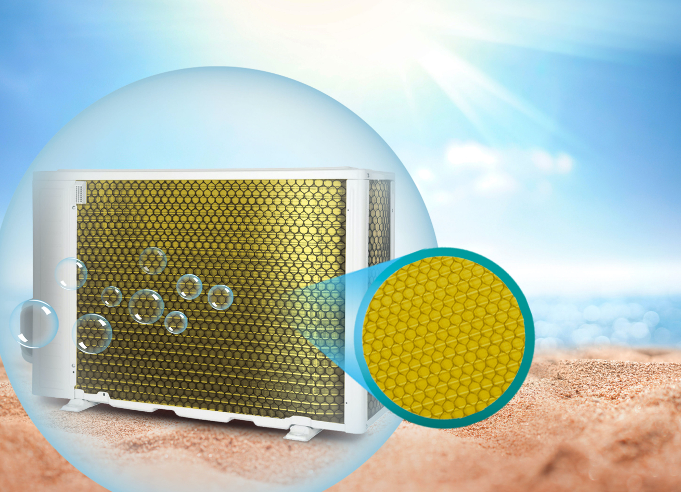 Hisense Energy Pro anti corrosion golden fin feature image