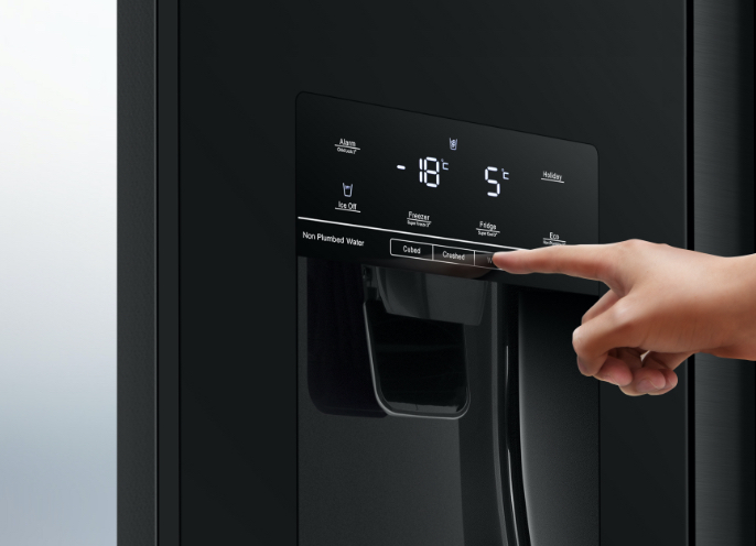 Hisense BCD-535W - Touch Electronic Control feature image