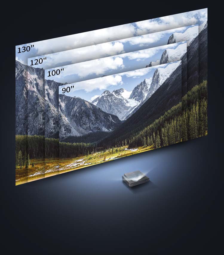 HISENSE PX1 PRO LASER CINEMA - UST technology - mobile