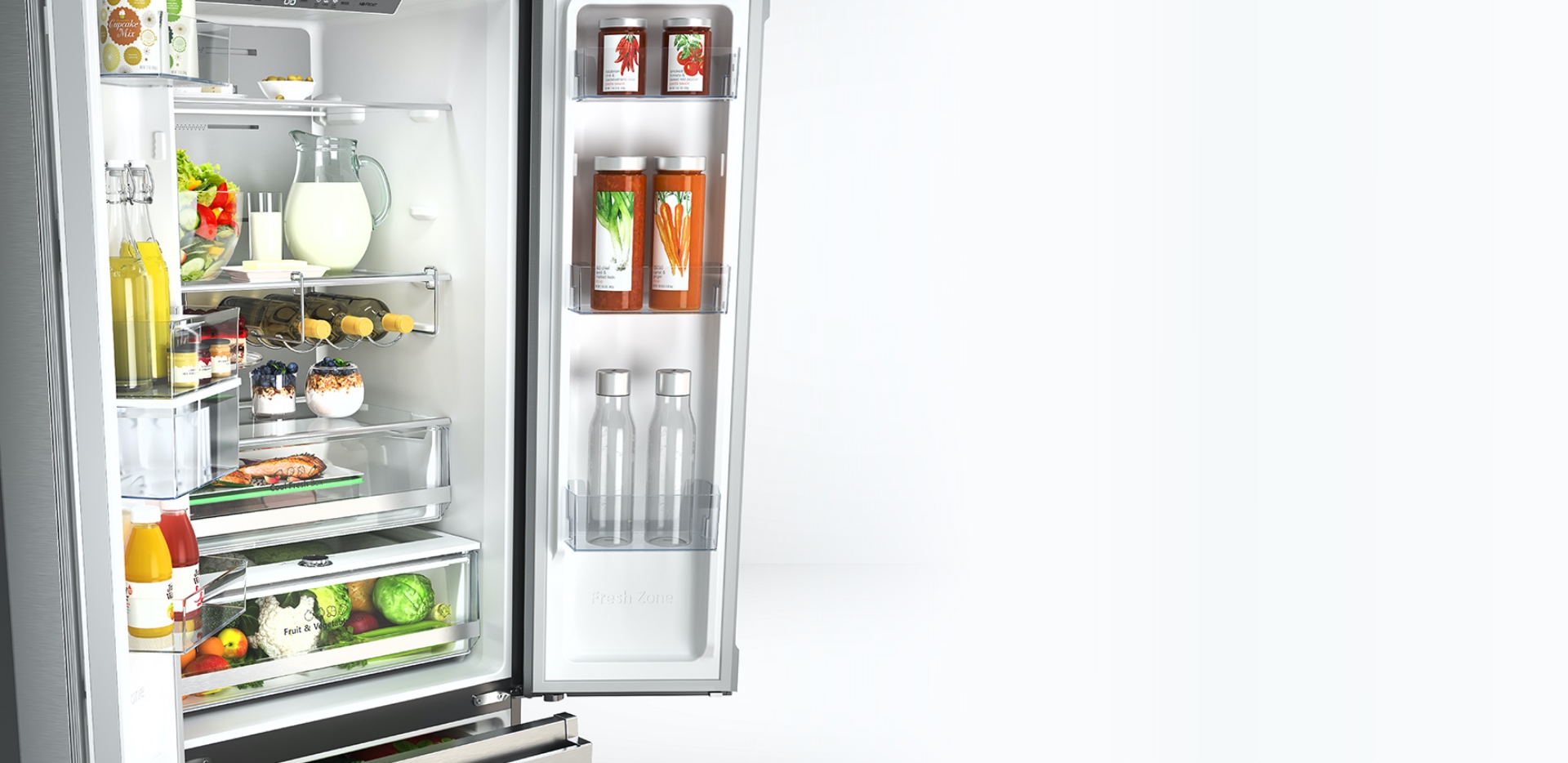 Hisense BCD-454W - Big Capacity feature image