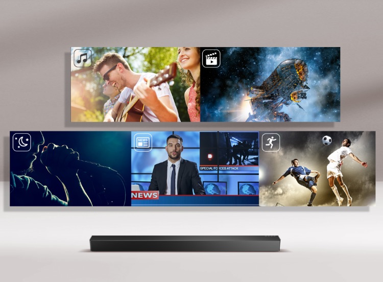 Hisense HS312 Soundbar - Multiple Audio Enhancements