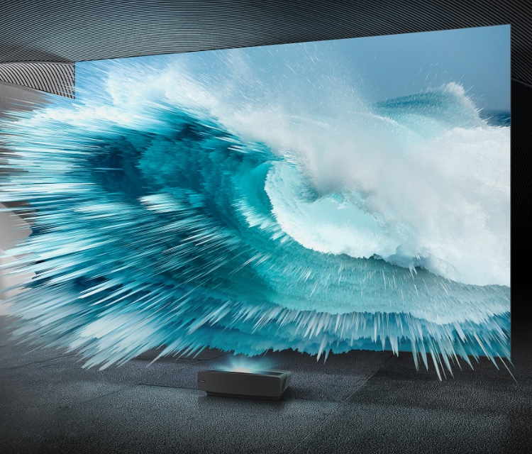 Hisense 88L5V Laser TV - Sound at the heart of picture