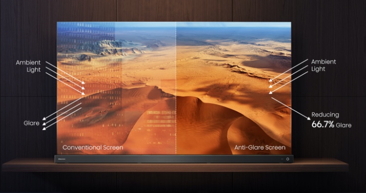 Hisense A9G - No more worrying about glare - mobile