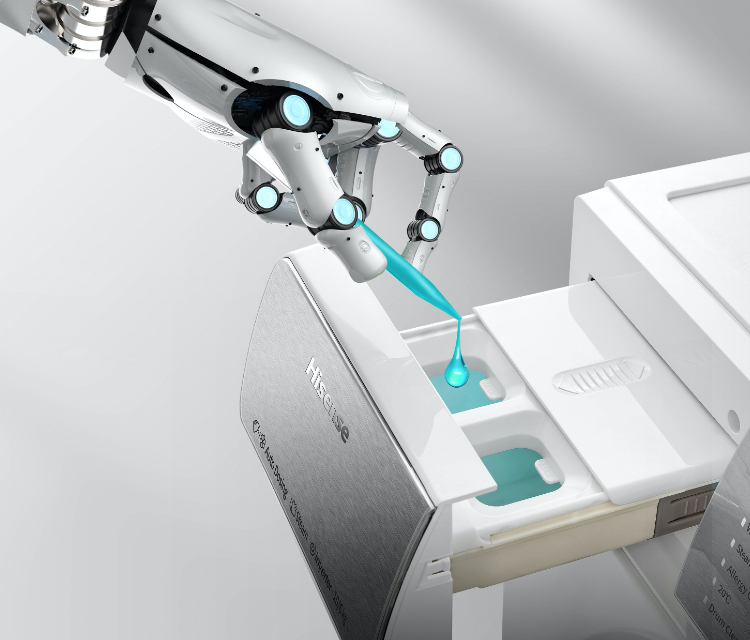 Hisense WDQR1014EVAJM Washer and Dryer - Optimum Detergent