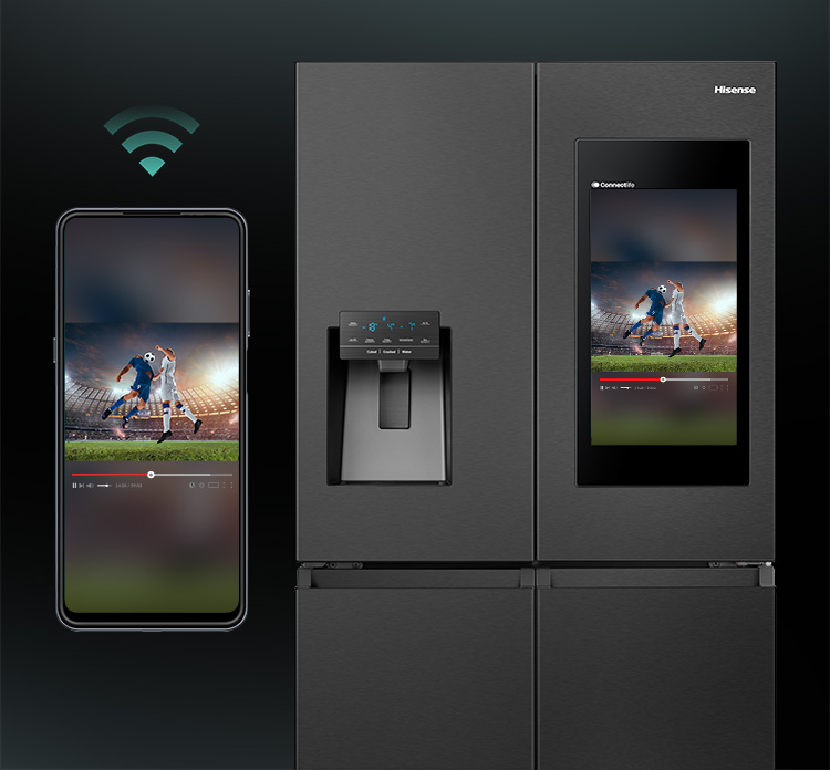 Hisense BCD-522W Fridge - Banner.10 mobile