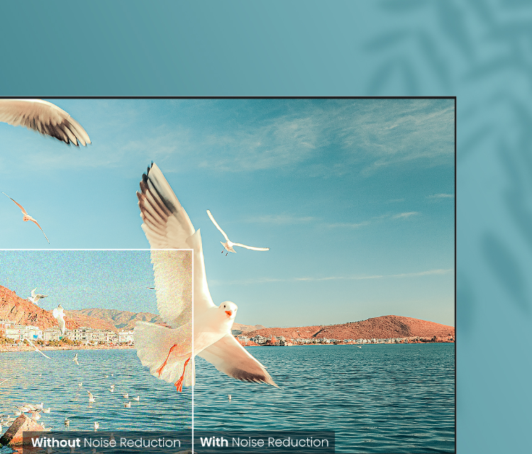 Hisense U7G Noise Reduction feature image - mobile