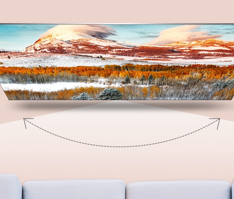 Hisense U6G - Ultra Viewing angle beauty won't fade no matter what angle image - mobile