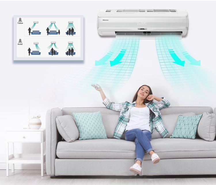 Hisense Freematch Multi Comfortable Airflow feature image - mobile