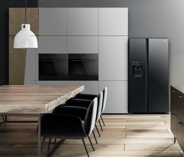 Hisense BCD-535 - Premium glass door design feature image - mobile