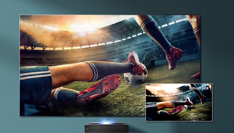 Hisense 100L5 -High Dynamic Range Enhances Details