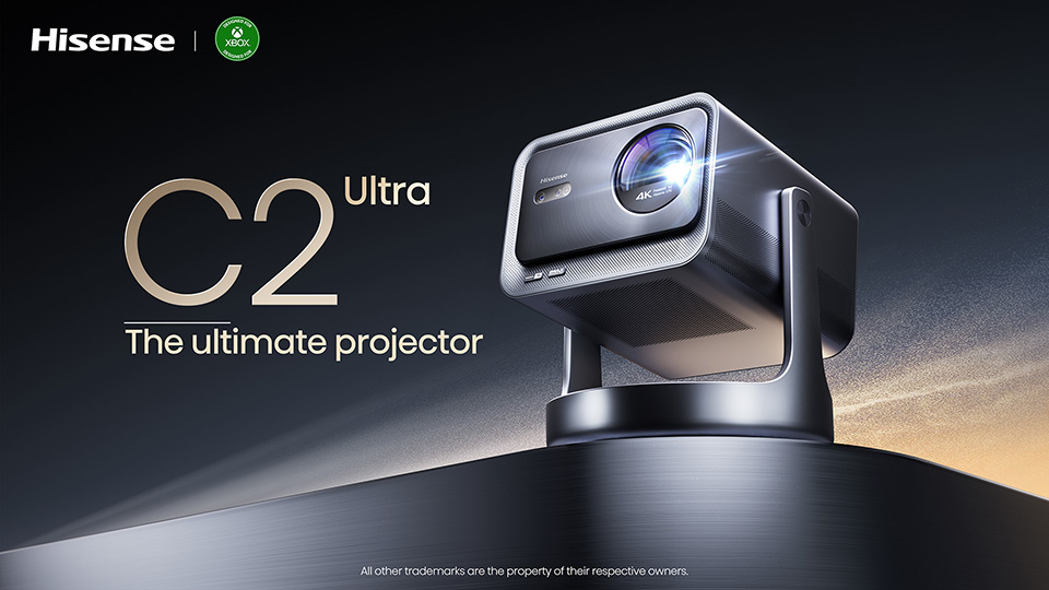 Hisense Launched 4K Laser Smart Mini Projector C2 Ultra