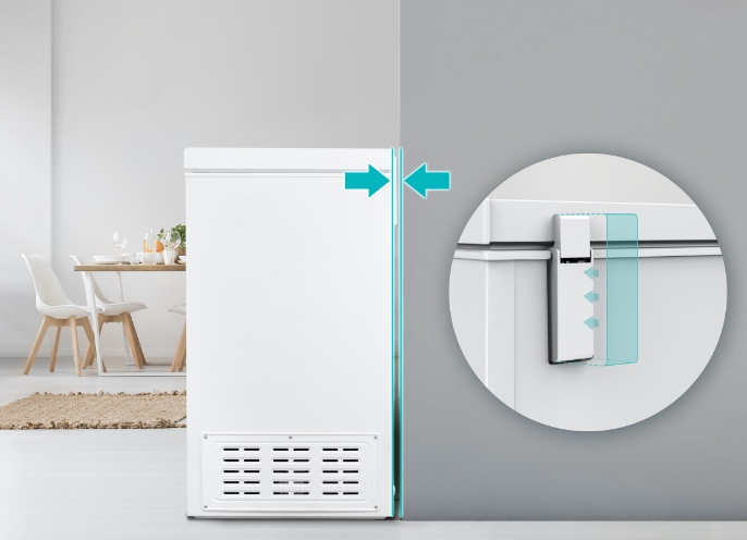 Hisense BD-199 Chest Freezer - Ultra Thin Hinges