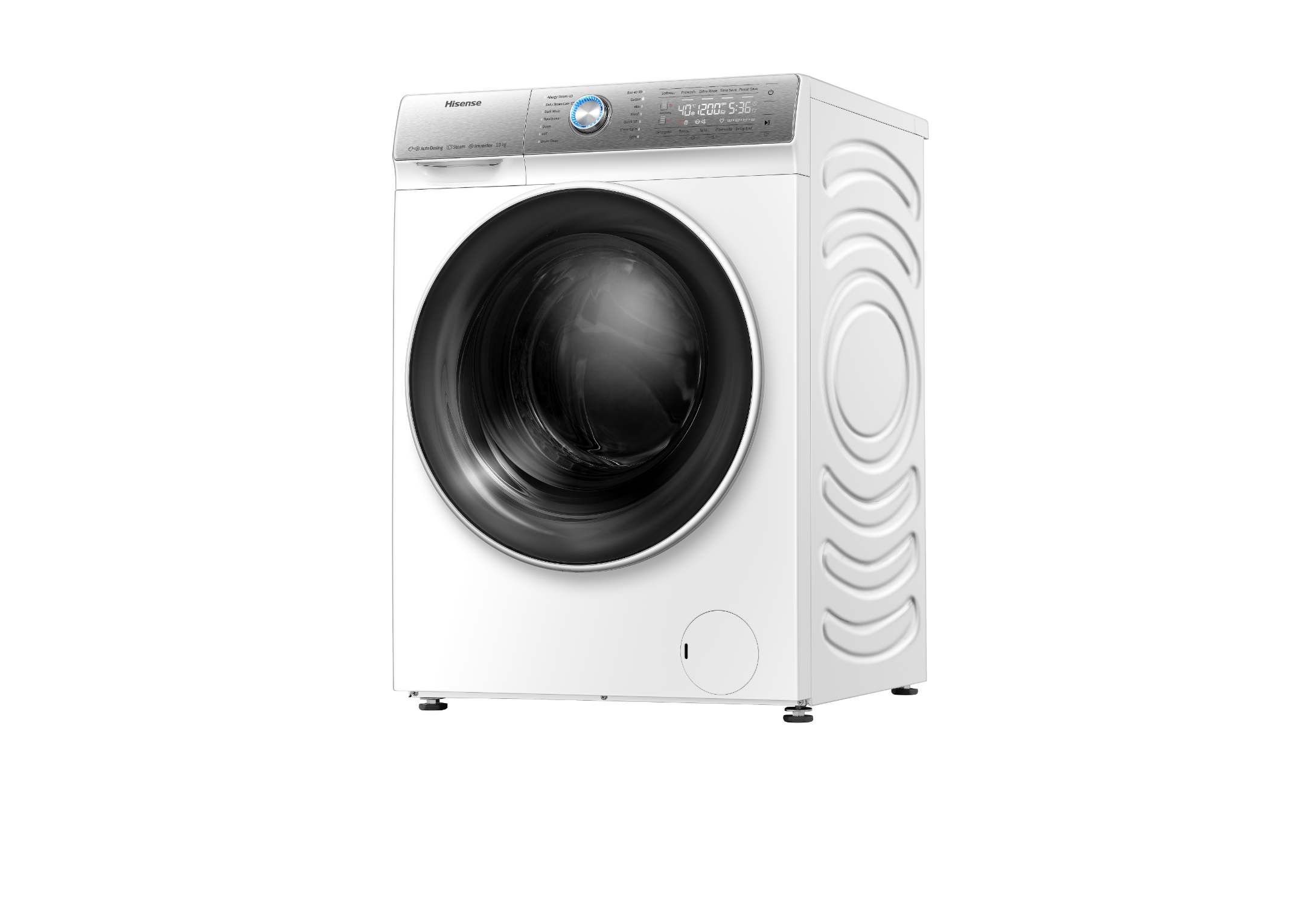 Hisense Washing Machine WFQR1014EVAJM - Side View1