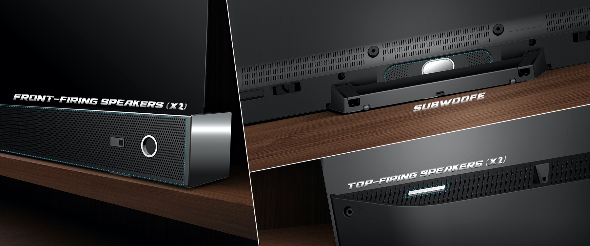 Hisense A9G - Concerto of multiple speakers image