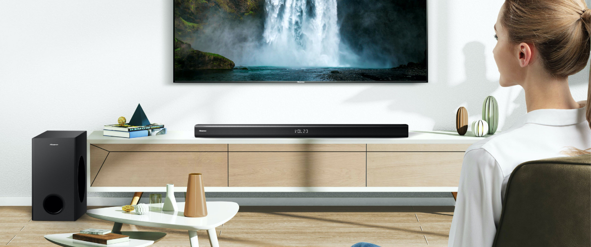 Hisense HS218 Soundbar - Life Style Image