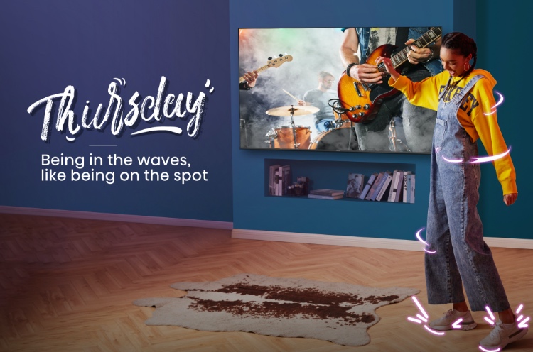 Hisense A6G - Being in the waves, like being on the spot image - mobile