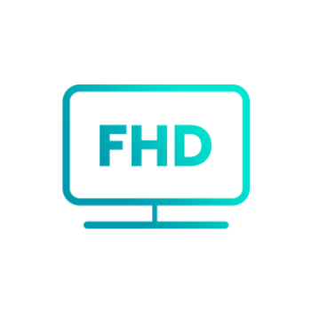 Hisense A4G - FHD Resolution Feature Icon