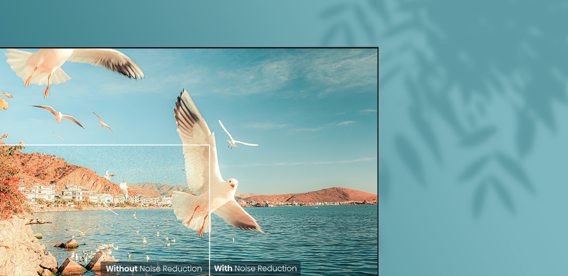 Hisense U7G Noise Reduction feature image