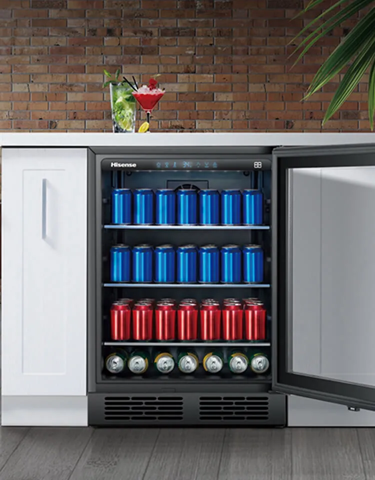 140 Can Beverage Cabinet JC-138YB